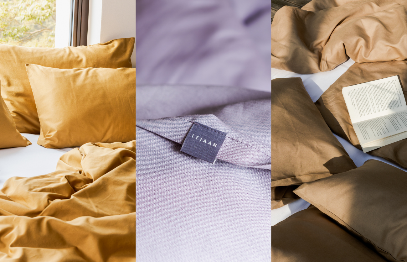 Meet Our New-In Spice Labyrinth, Gentle Reflection and Natural Twist Bed Linen     